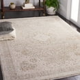 thumbnail image 2 of SAFAVIEH Willow Elvin Medallion Area Rug, Ivory/Sage, 6'3" x 6'3" Square, 2 of 9