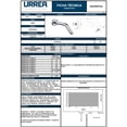thumbnail image 2 of Brazo Para Regadera Con Chapetón Redondo Cromo Urrea 2313 Urrea 2313, 2 of 2