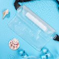 thumbnail image 3 of Paquete de 2 bolsas impermeables para pantalla táctil, bolsa seca con correa ajustable, mantiene secos el teléfono móvil y objetos de valor, accesorios de playa, 3 of 5