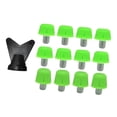 thumbnail image 1 of QualitChoice Football Shoe Spikes Boot Studs Replacement Complete Set For All Standard 85mm Threaded Boots Friends Green 8mm 11mm, 1 of 6