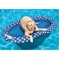 thumbnail image 2 of SwimWays Paddle Paws Spring Float Dog Raft, Large 65 lbs. and Up, Blue, 2 of 7