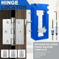 thumbnail image 3 of Door Hinge Jig, Versatile Reusable Template Door Hinge Cutting Tool  for Home, 3 of 7
