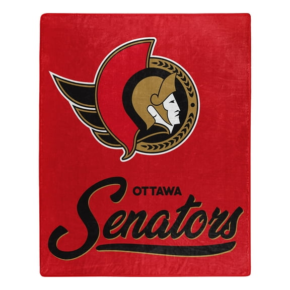 The Northwest Group Ottawa Senators 50" x 60" Signature Raschel Plush Throw Blanket
