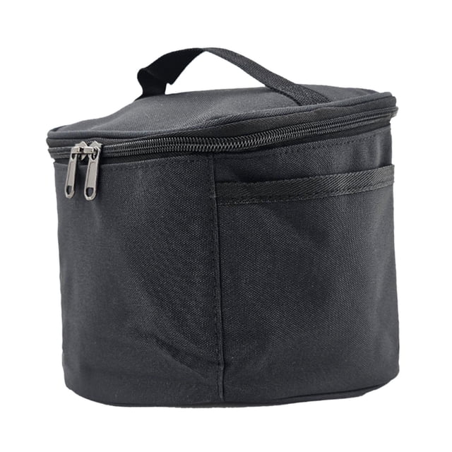 Bolsa de especias portátil perfecl Bolsa de almacenaje para acampada Impermeable Negro