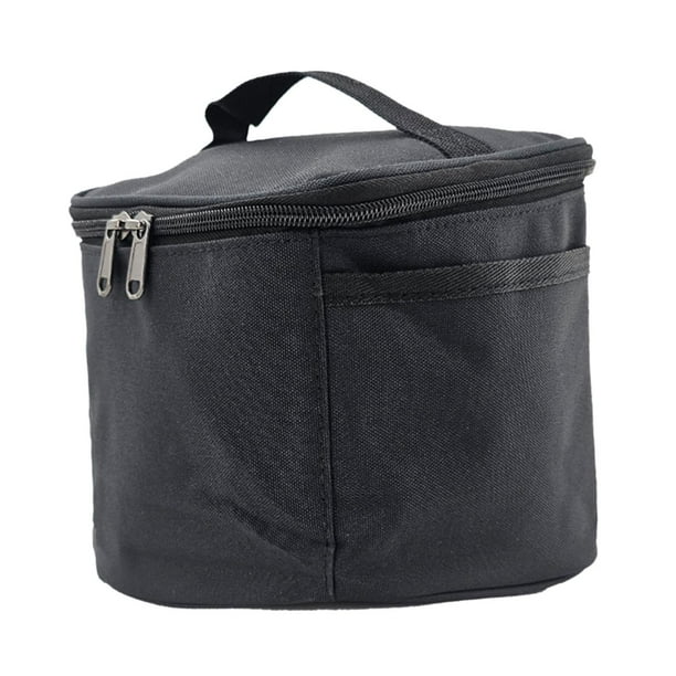Bolsa de especias portátil perfecl Bolsa de almacenaje para acampada Impermeable Negro