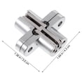 thumbnail image 2 of Self Closing Door Hinge Auto Close Door Hinge Stainless Steel Adjustable Door Hinge, 2 of 5