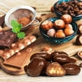 thumbnail image 6 of Milk Chocolate Toffee Coated Pecans by It's Delish, 12 Oz Bulk Bag  Milk Chocolate Covered Candy Nuts Bulk Pecans Chocolates Sweet & Crunchy Pecan Nut Snack  Kosher Dairy, 6 of 7