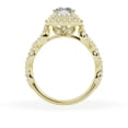 thumbnail image 2 of Unique Moments 2ct Lab Grown Radiant Cut Diamond Engagement Ring 10K Yellow Gold, 2 of 5