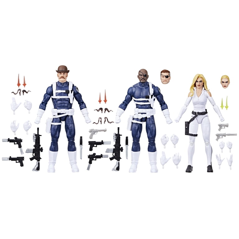 Marvel, Action Figures, Nick Fury Jr., Sharon Carter, Dum Dum