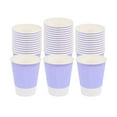 thumbnail image 2 of Restpresso 12 oz Light Purple Paper Coffee Cup - Ripple Wall - 3 1/2" x 3 1/2" x 4 1/4" - 25 count box, 2 of 11