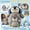penguin, variant on Cute Parent Child Ocean Animal Plush Collection 28cm Adorable Penguin Polar Bear And Turtle Stuffed Toys With Winter Accessories Soft Fluffy Dolls For Family Gifting