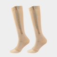 thumbnail image 2 of Medical Compression Socks Zipper Professional Leg Support Thickened Women's Socks, 2 of 5