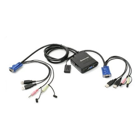 One Usb Kvm Cable - Two Port USB Cable KVM Switch w/ Audio and Mic GCS72U - Topselling USB Cable