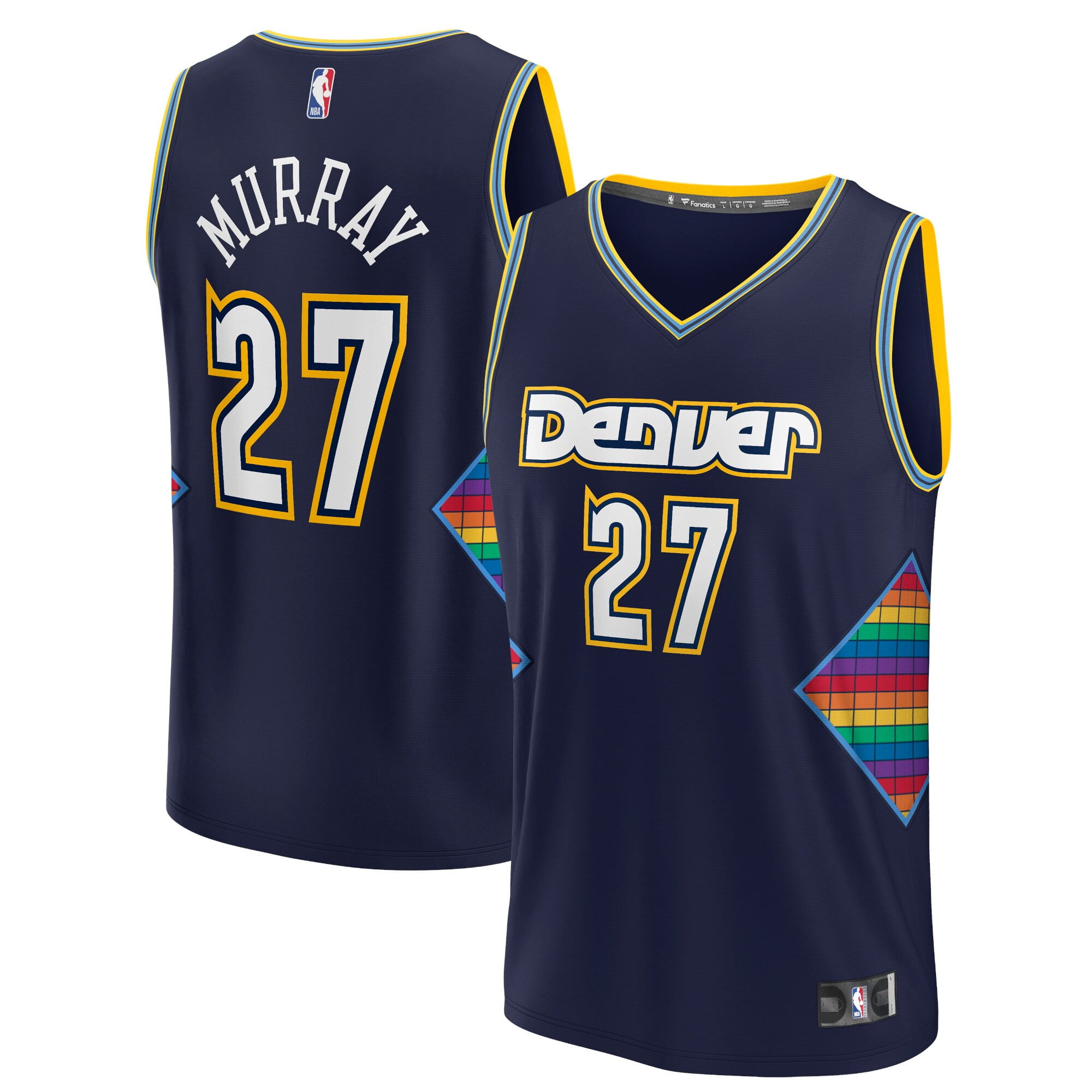 Men's Denver Nuggets Jamal Murray Replica Jersey Zambia Ubuy