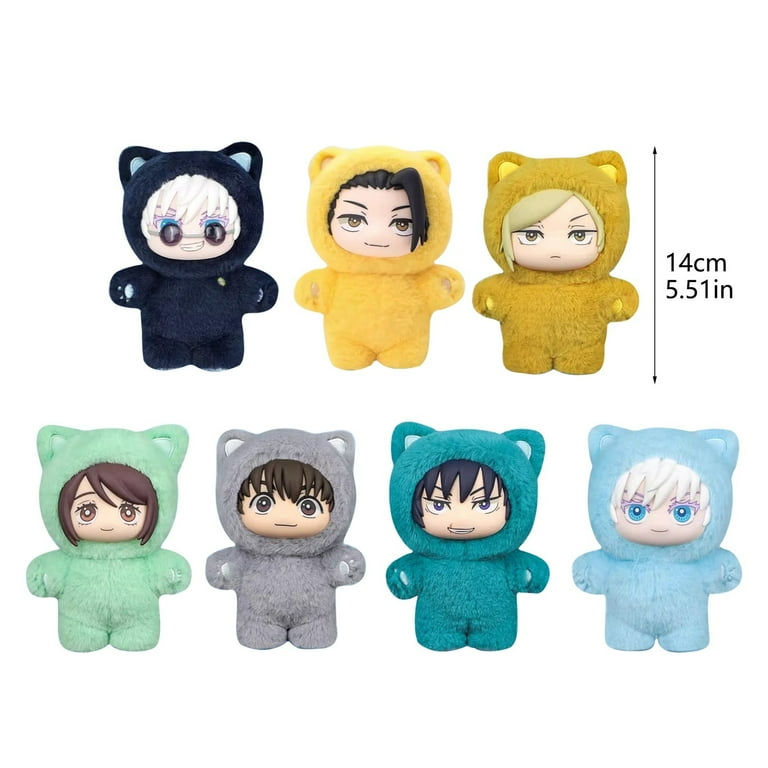 Jujutsu Kaisen Party Blind Box, Surprise Plush Toy, Adorable Cat