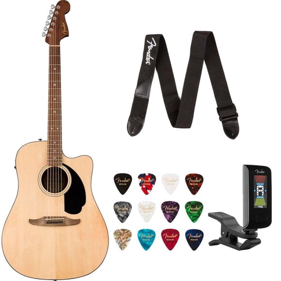 Guitarra acústica Fender California Standard Redondo CE