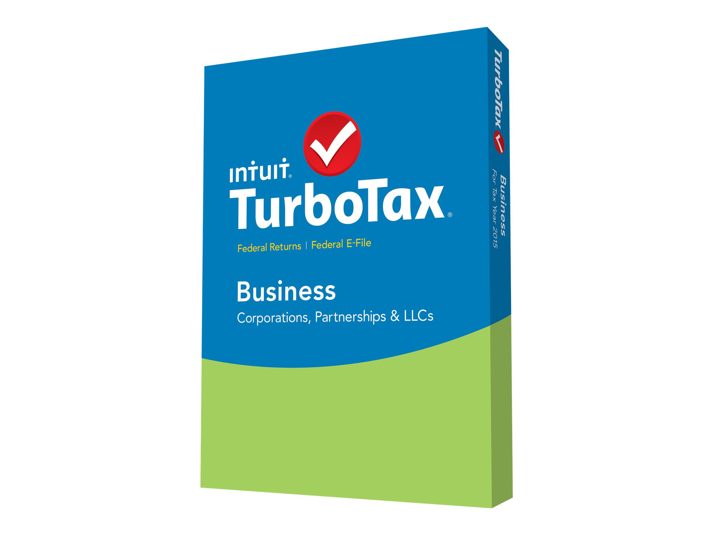 TurboTax Business for Tax Year 2015 Box pack 1 user CD U.S