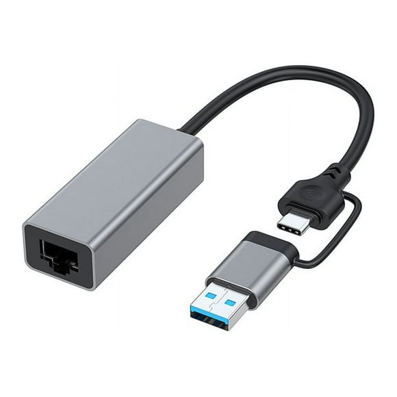 USB Type C To RJ45 Wired Network Card External Wired USB 3.0 To Ethernet Adapter for Laptop PC, 100Mbps