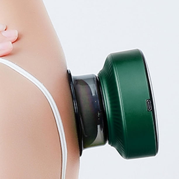 Máquina de Ventosas al Vacío Fernando 3 en 1 Dispositivo de Gua Sha Calefacción Eléctrica para Cuello Cuerpo Verde