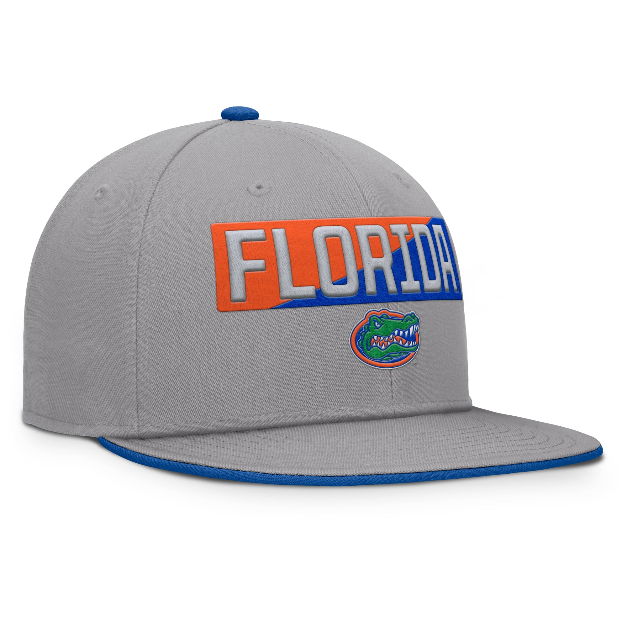 Men's Fanatics Gray Florida Gators Duo Snapback Hat
