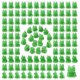 thumbnail image 1 of 220 Pcs Mini Resin Frogs Miniature Tiny Figurines Tiny Frogs for Garden Moss Landscape DIY Craft Accessories, 1 of 5