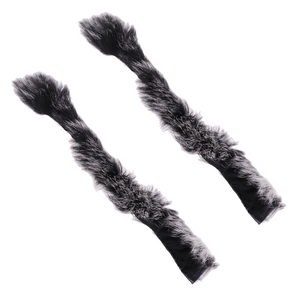 2xArchery Bow String Silencer Bowstring Rabbit Hair Dampener Recurve Bow Loy3 