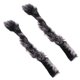 thumbnail image 1 of 2 Piezas Cuerda Bowstring Conejo Artificial Humectador de Pelo para Todos Accesorios para Tiro Sunnimix Silenciador de cuerdas de arco, 1 of 1