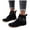 Black, variant on Womens Suede Fringe Ankle Boots Flat Winter Warm Fashion Western Outdoor Short Booties