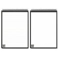 thumbnail image 4 of Rocketbook Flip Smart Reusable Spiral Notepad, Black, Executive Size Eco-friendly (6" x 8.8"), 36 Dot-Grid and Lined Pages, 4 of 10