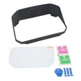 thumbnail image 3 of Visera para velocímetro de motocicleta, cubierta protectora antideslumbrante, color negro, compatible con F 750, 3 of 8