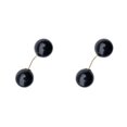 thumbnail image 1 of Vestido broche Jumpingount Pin estilo Simple ropa Prop femenina adorno joyería regalo suéter cárdigan Clip tipo 12 2piezas, 1 of 5