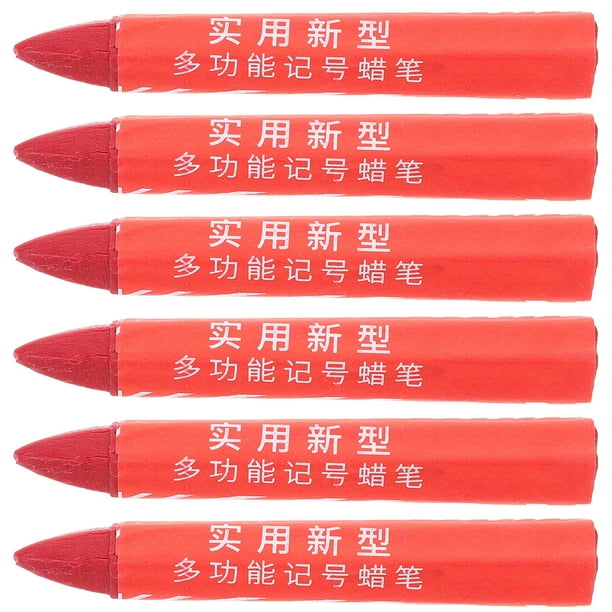 6 uds, crayones de cera para marcar neumáticos, rotuladores de neumáticos, suministros para coche, rotulador de cera, crayones para marcar neumáticos para reparación de neumáticos, crayones de dibujo