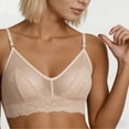 thumbnail image 4 of Admvng Women's Bras Wireless Lace Sheer Mesh Cute Comfort Everyday Bra, 4 of 5