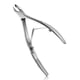 thumbnail image 1 of Cortadora y empujador de cutículas FERYES 2 en 1 profesional plateado, 1 of 7