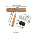 thumbnail image 2 of Binwennn Bakeware with Lids 8x8 Handwoven Rattan Bread Proofing European Style Baking For Bread Natural Kitchen Tool, 2 of 2