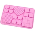 thumbnail image 7 of 2 PCS Valentine's Day Silicone Mold Heart Mold Chocolate Mold,Heart Flower Shape Candy Molds Biscuits Mold Silicone Fondant Baking Mold Jelly Soap Pudding Dessert Molds for Party Cake Decoration, 7 of 7