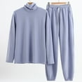 thumbnail image 2 of KANG Thermal Loungewear High Neck Pullover And Jogger Pants Winter Warm Sleepwear Home Comfort Outfit For Cold Weather Cozy Relaxation Heavyweight Fabric Soft Design, 2 of 4