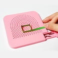 thumbnail image 3 of Handmade Quilter Grid Guide for Paper Folding Craft Paper Quilling (Pink), 3 of 6