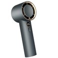 thumbnail image 1 of Wafting Ventilador Portátil De Mano Turbo De Alta Velocidad Con 100 Velocidades Ajustables, Batería De 5000 Mah, Pantalla Digital Recargable Para Viajes, Camping, Regalos Al Aire Libre Para Mujeres Y, 1 of 5