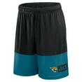 thumbnail image 2 of Men's Logo Athletic Black Jacksonville Jaguars Best of the Best Shorts, 2 of 3