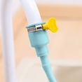 thumbnail image 5 of Shower Head For Tub Sink Garden, Dienrx Shower Attachment With Flexible Hose & Fastening Clamp For Hair Washing, Bath Rinse, 1Pc, 5 of 6