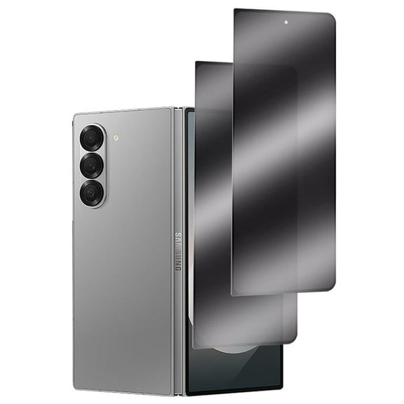 2 Pack for Samsung Galaxy Z Fold 7 Privacy Screen Protector, Anti Spy Tempered Glass Film 9H Hardness, Shatterproof Scratch Resistant for Samsung Galaxy Z Fold 7, Case Friendly, Black