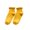 Yellow, variant on Voska Women's Soft Ruffle Lace Ankle Socks Breathable Stretchy Fashion Casual Daily Wear Coffee One Size