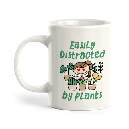 

Designs ByLITA Easily Distracted by Plants 11oz Coffee Mug