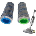 thumbnail image 4 of 2 Piece Microfiber Roller Brush Set Replacement For Br30/1 Fc3 Fc3d Fc5 Fc7 Hard Floor Cleaner, 4 of 5