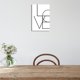 thumbnail image 5 of Pintura en lienzo con letras de amor para decoración de sala de estar, dormitorio, oficina, 5 of 7