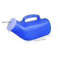 thumbnail image 4 of LEEYNEER Men‘s Anti-Slip Urination Device with Odor Control Lid - Portable Travel-Friendly Durable Plastic Design for Home  Car & On-The-Go Use, 4 of 6