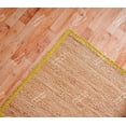 thumbnail image 4 of Chouhan Rugs Natural Jute Yellow Lined Rug Bohemian Rug Decor Rug Handwoven Rug Custom Rug Decorative Rug, 4 of 8