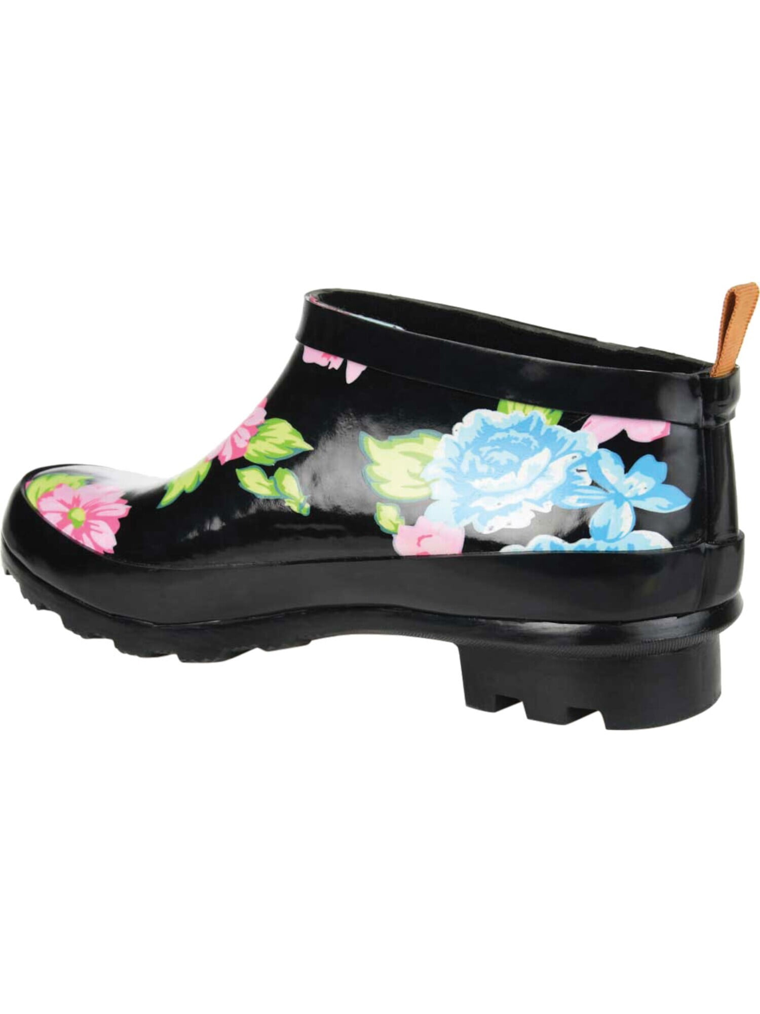 Women's Journee Collection Rainer Rain Boot Floral Rubber 7.5 M