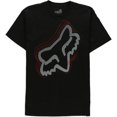 thumbnail image 1 of Camiseta gráfica FOX Last Lap para hombre negra mediana, 1 of 1